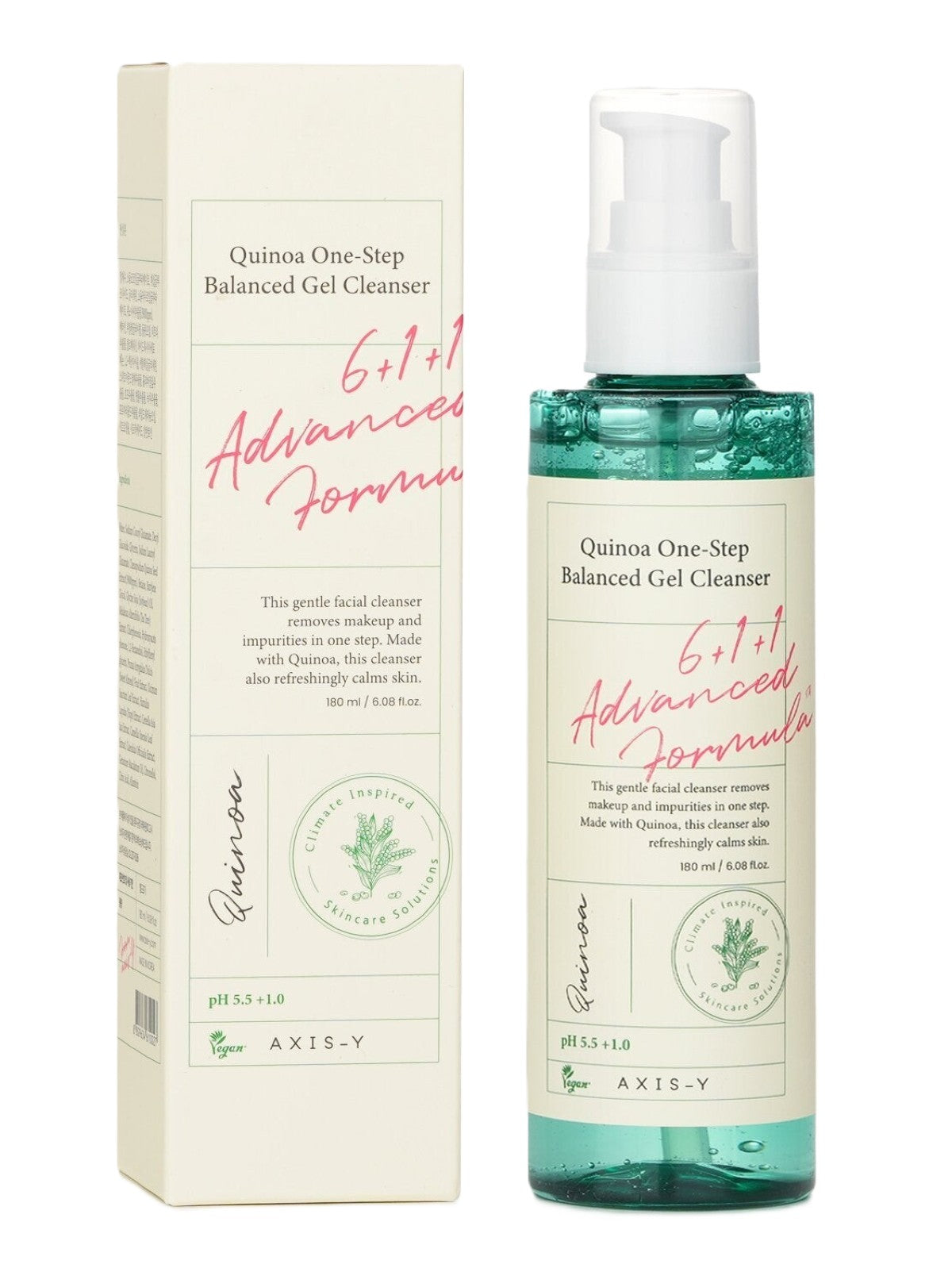 AXIS Y QUINOA ONE STEP BALANCED GEL CLEANSER 180ML Main image