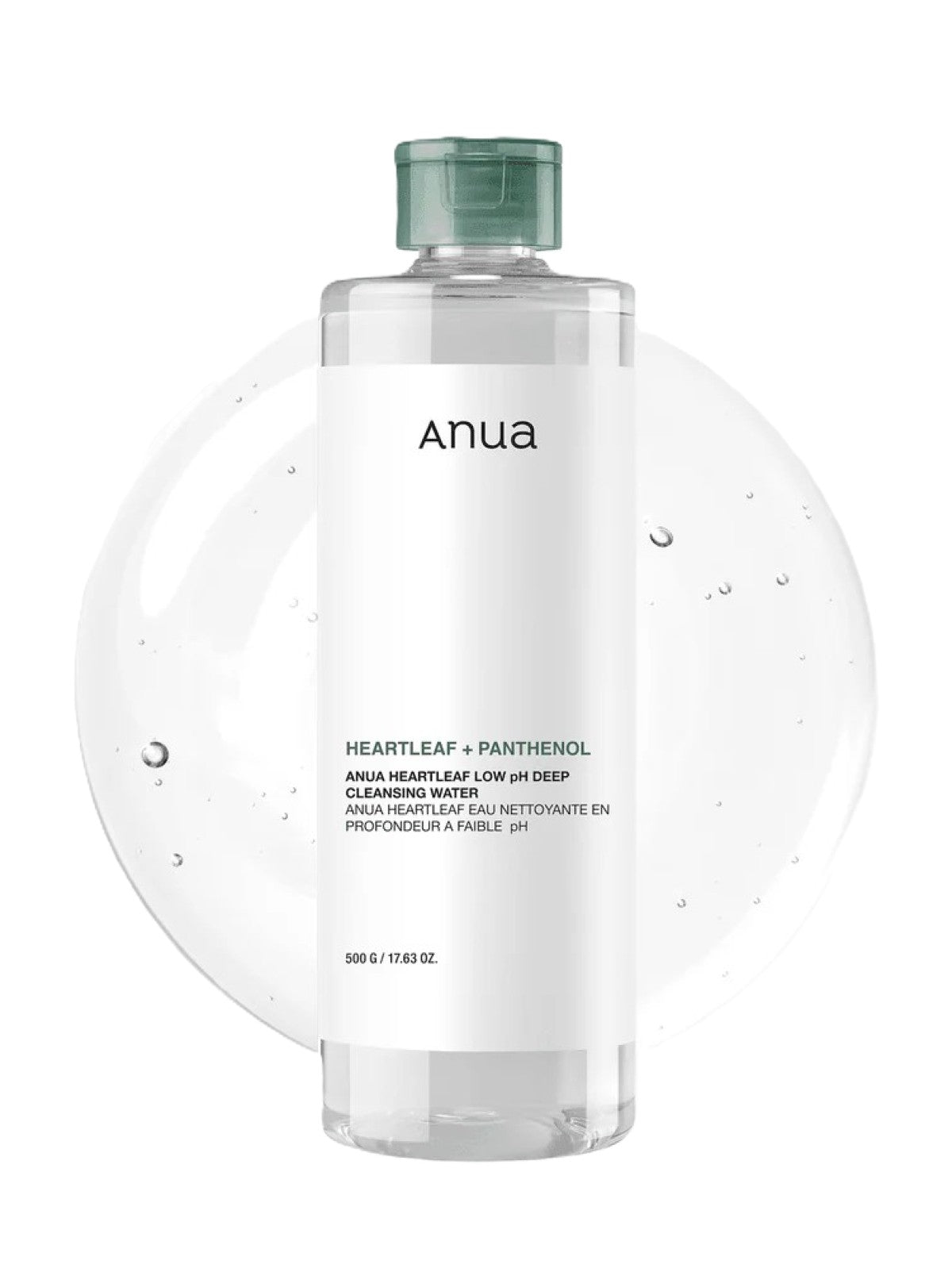 ANUA HEARTLEAF LOW PH DEEP CLEANSING WATER 500G