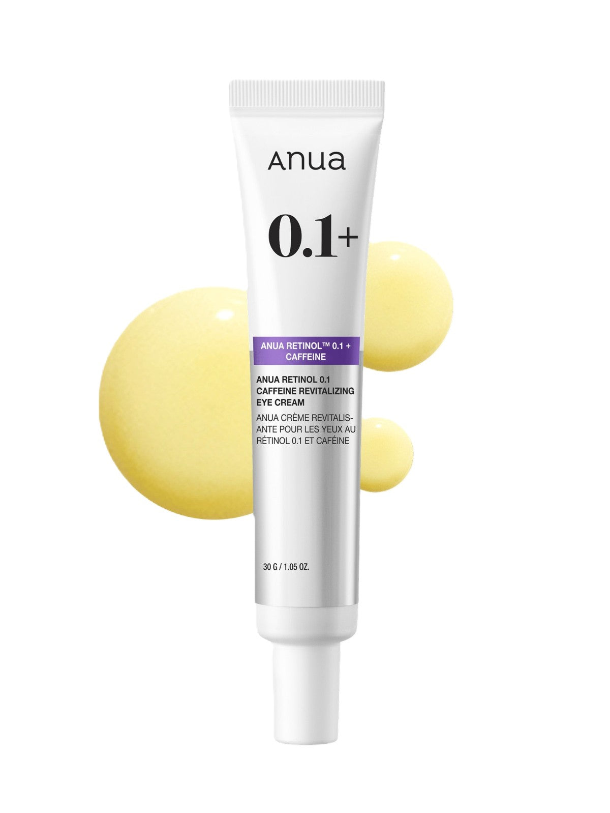 ANUA RETINOL 0.1+ CAFFEINE REVITALIZING EYE CREAM 30G Main image