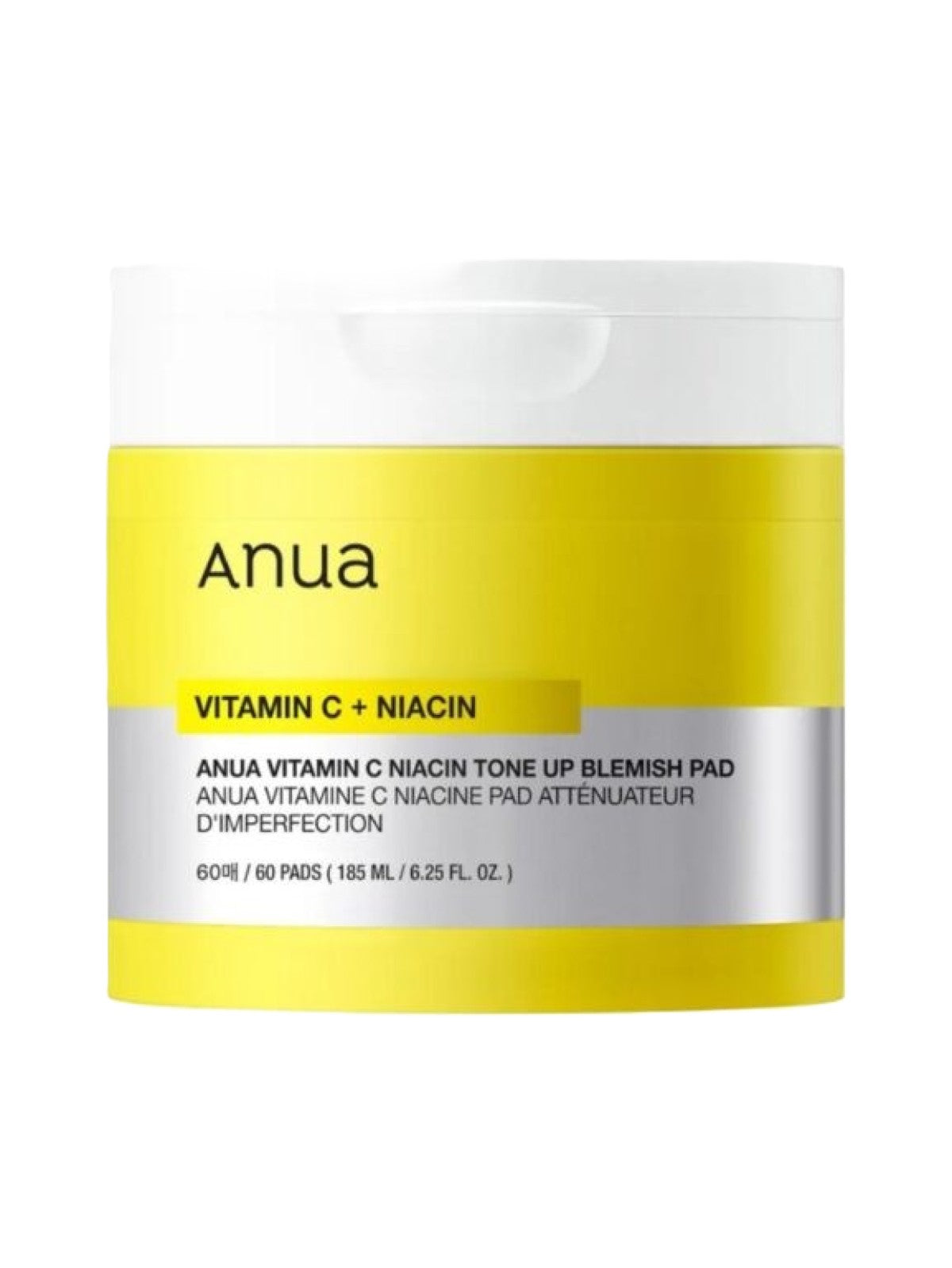 ANUA VITAMIN C+ NIACIN TONE UP BLEMISH PAD - 60 PADS 185ML Main image
