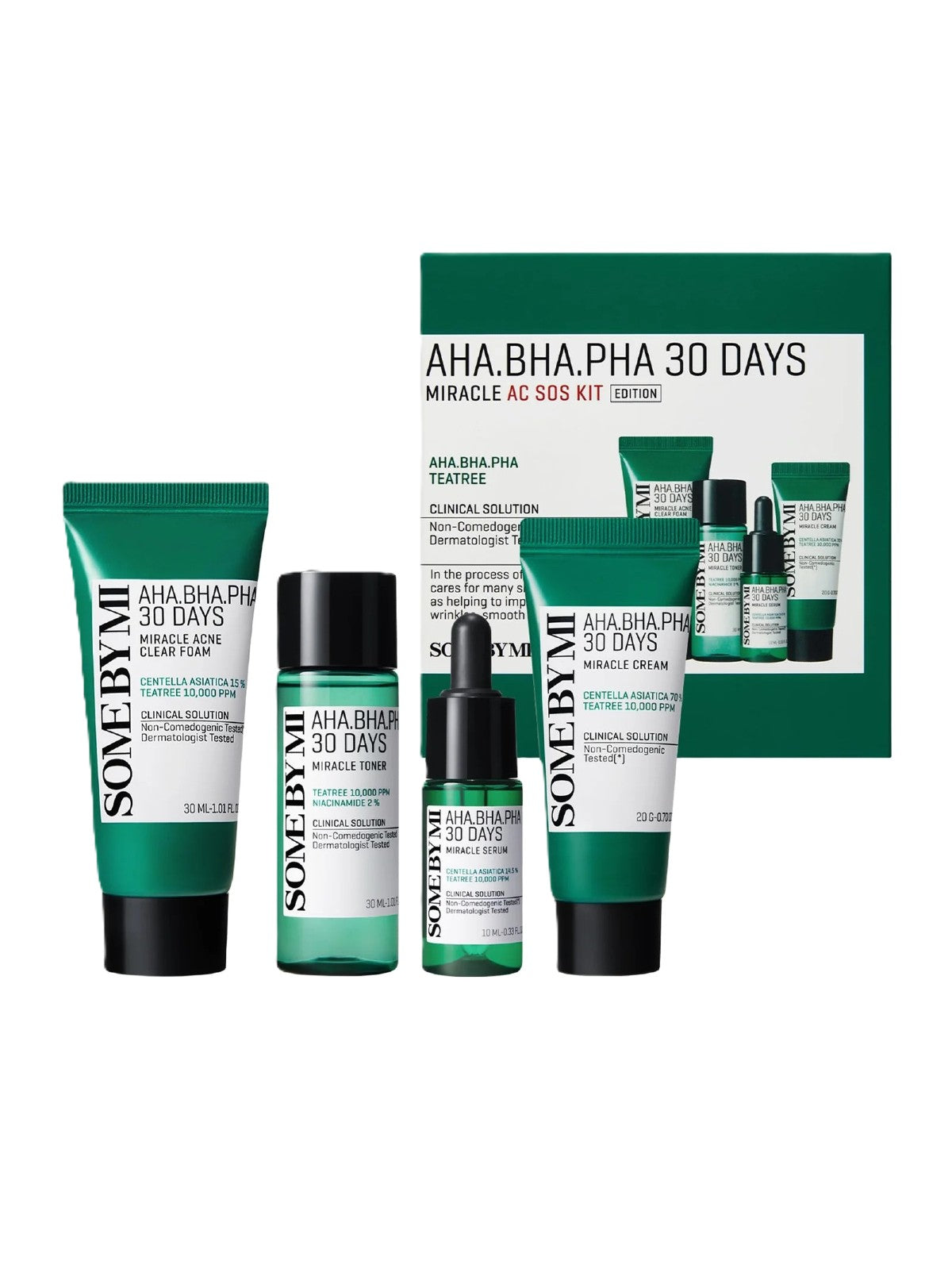 SOMEBYMI AHA.BHA.PHA 30 DAYS MIRACLE AC SOS KIT MINI EDITION Main image