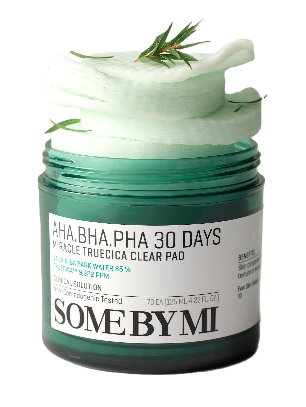 SOME BY MI AHA BHA PHA 30 DAYS MIRACLE TRUECICA CLEAR PAD (70 PADS) 125ML