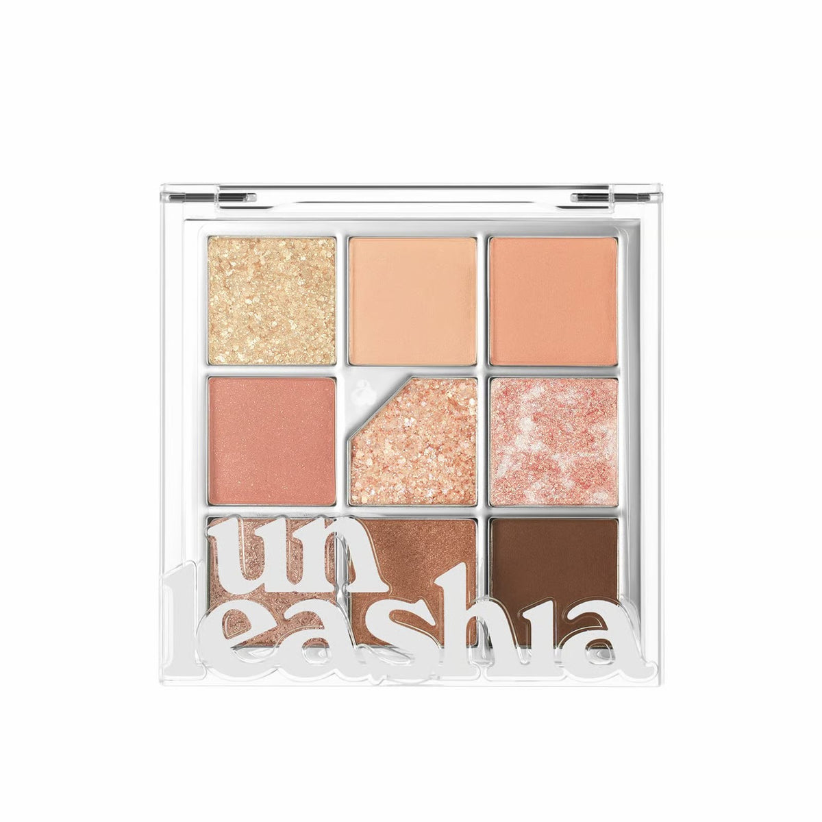 UNLEASHIA GLITTERPEDIA EYE PALETTE NO.3 ALL OF CORALPINK 6.6G