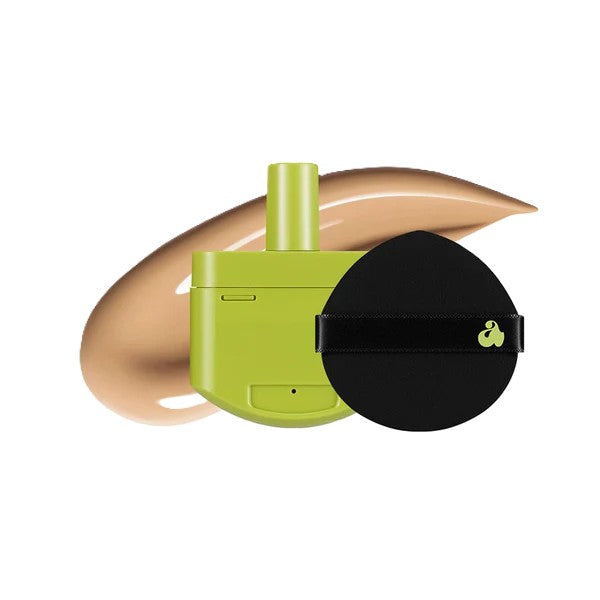 UNLEASHIA SATIN WEAR HEALTHY GREEN CUSHION RE-FEEL AND SPONGE 23N NUDE BEACH 15G