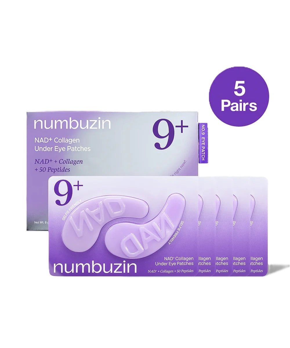 NUMBUZIN 9+ NAD+ COLLAGEN UNDER EYE PATCHES 8G