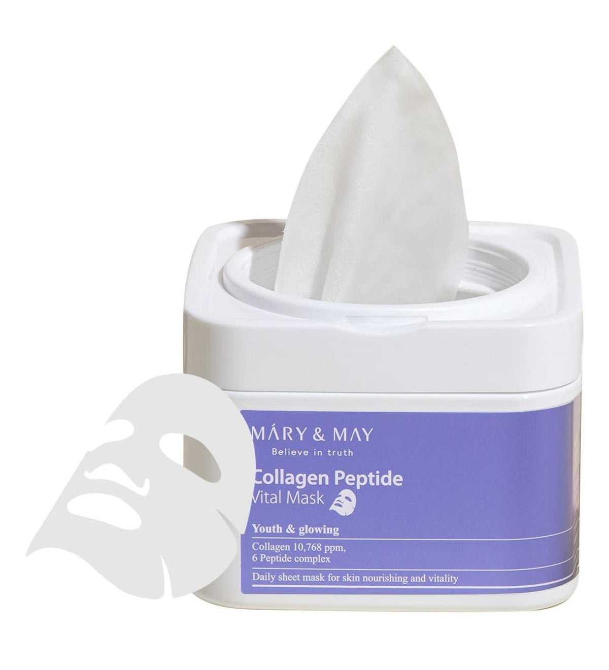 MARY AND MAY COLLAGEN PEPTIDE VITAL MASK 400G