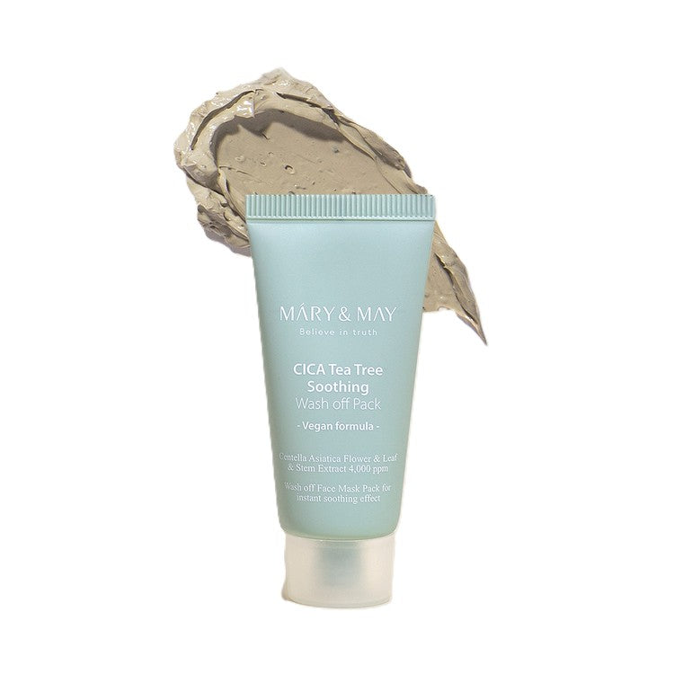 MARY AND MAY CICA TEA TREE SOOTHING WASH OFF PACK 30G