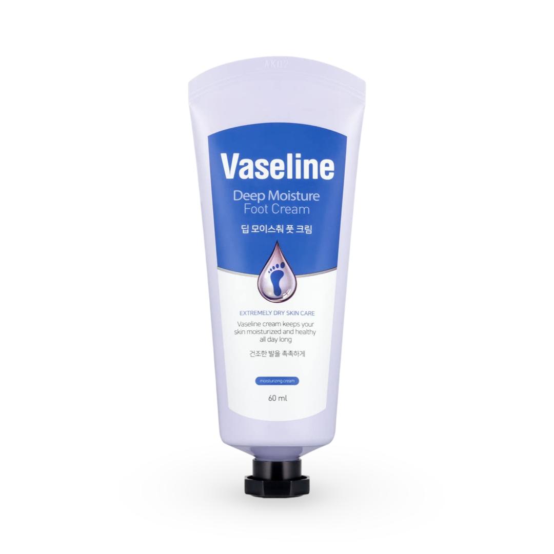 VASELINE DEEP MOISTURE FOOT CREAM 60ML