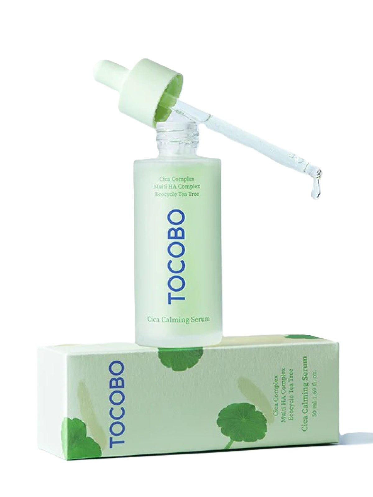 TOCOBO CICA COMPLEX MULTI HA COMPLEX ECO CYCLE TEA TREE CICA CALMING SERUM 50ML