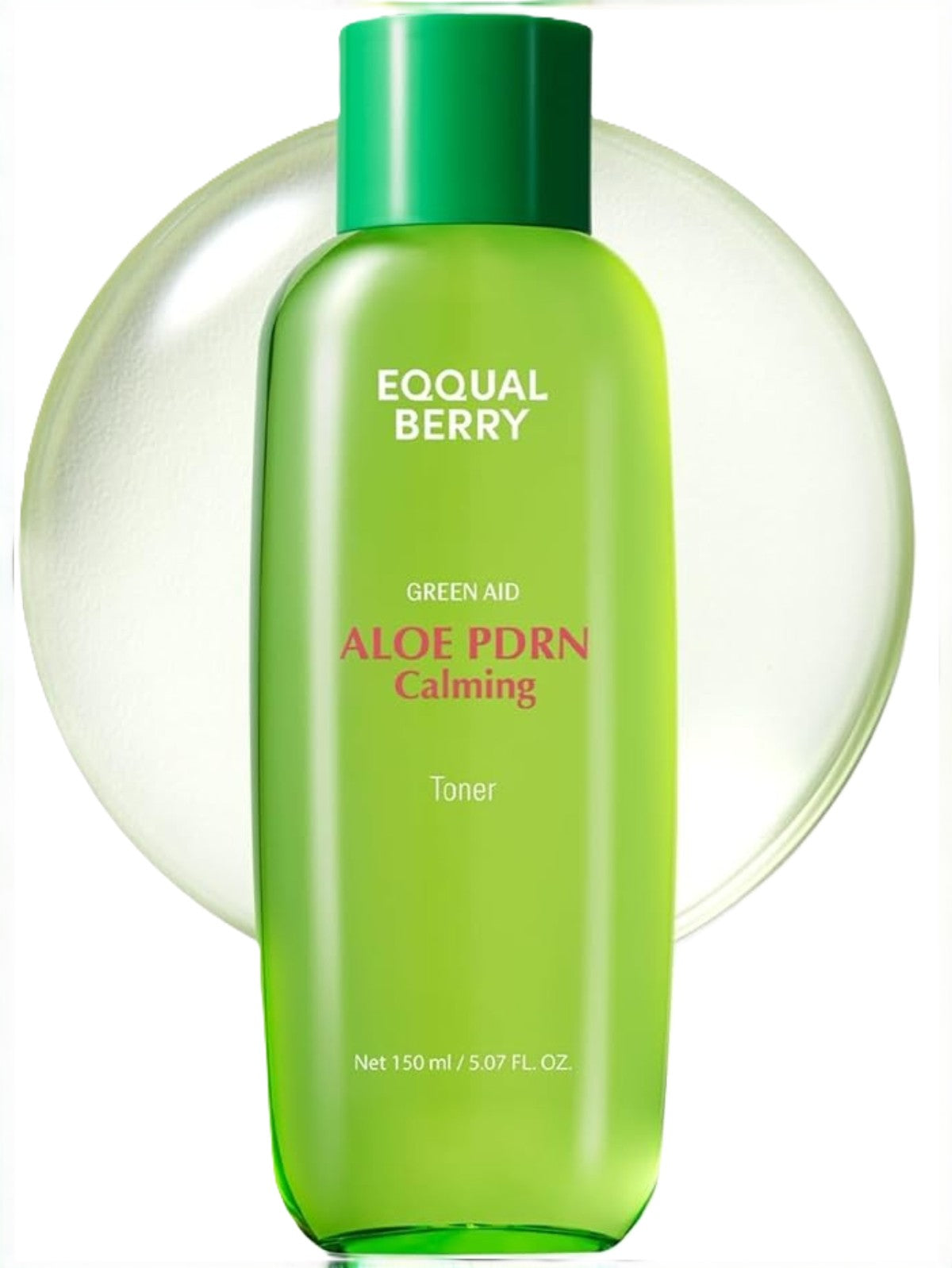 EQQUALBERRY GREEN AID ALOE PDRN CALMING TONER 150ML Main image