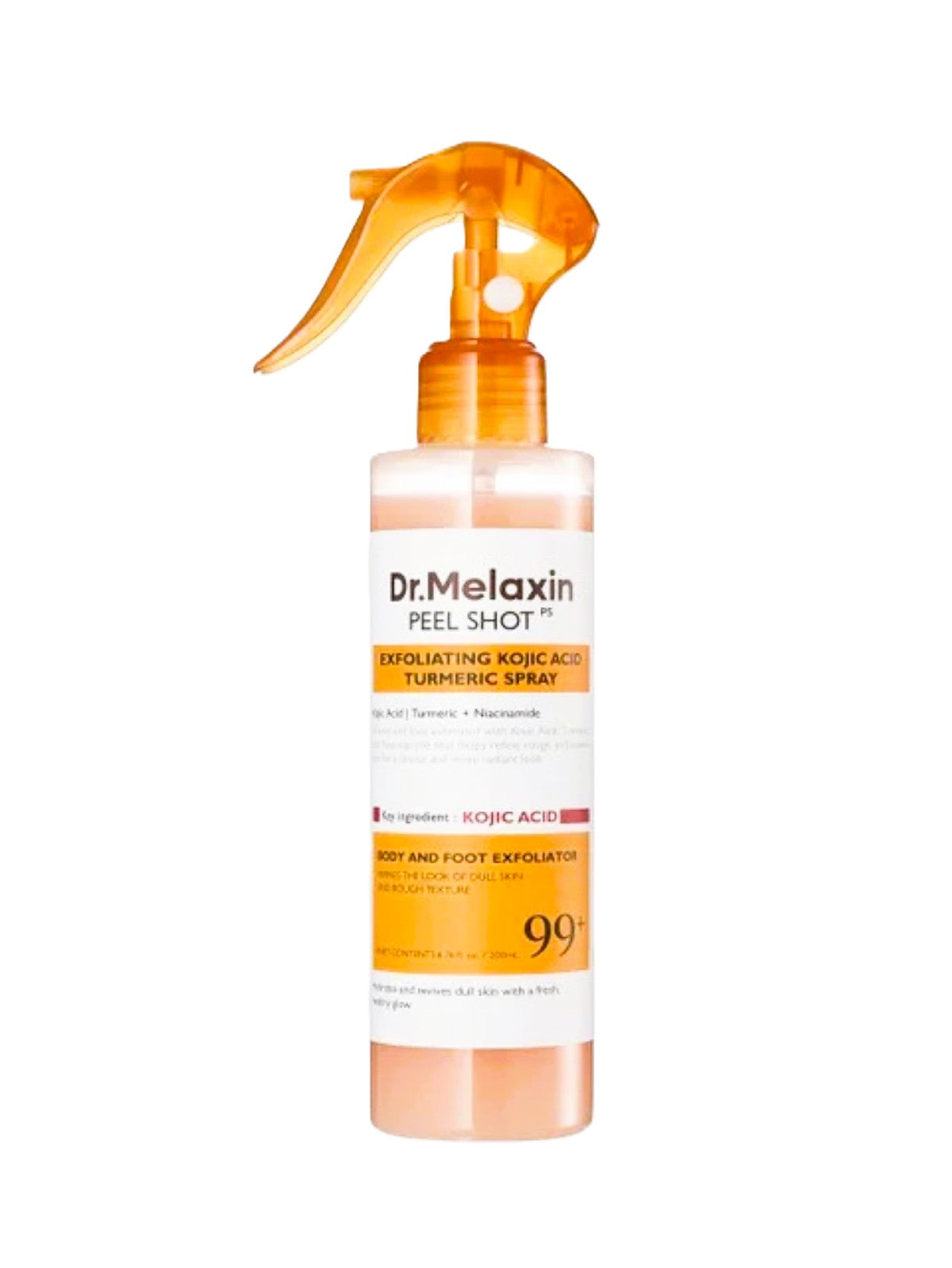 DR. MELAXIN PEEL SHOT EXFOLIATING KOJIC ACID TURMERIC SPRAY 200 ML