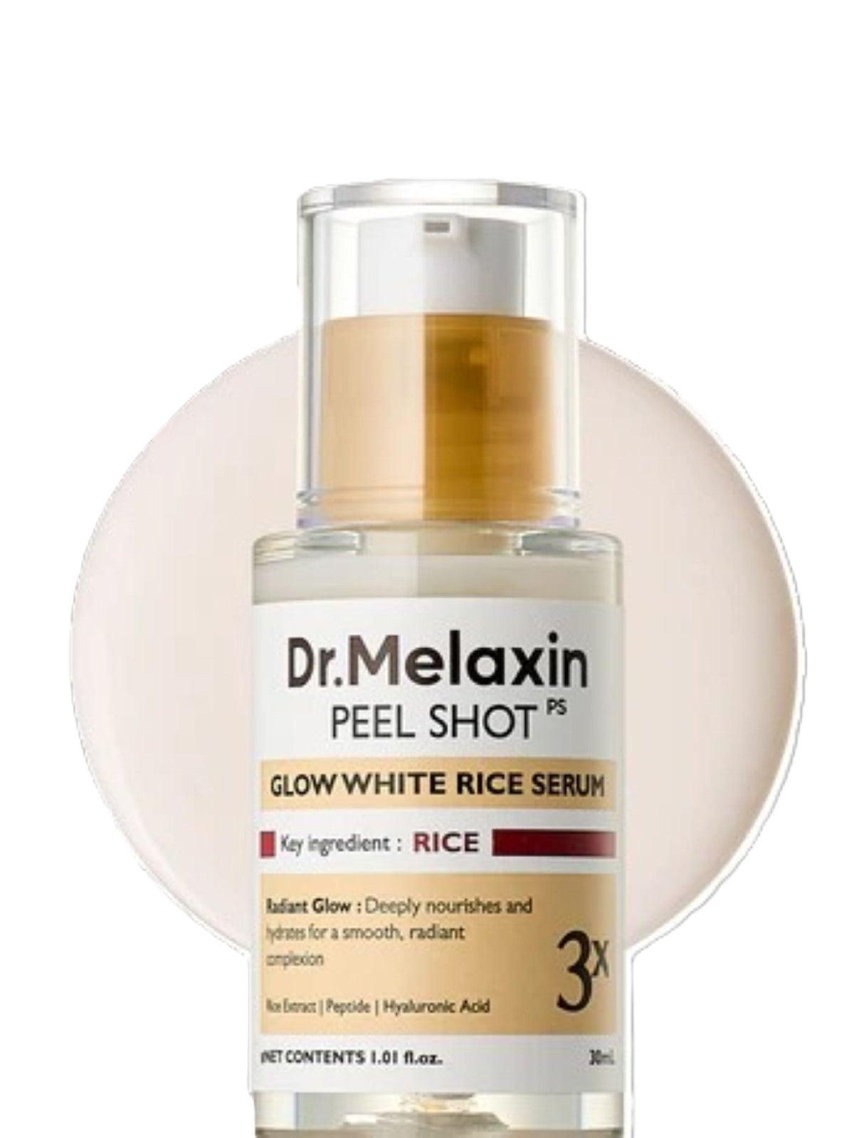 DR. MELAXIN PEEL SHOT GLOW WHITE RICE SERUM 30ML Main image