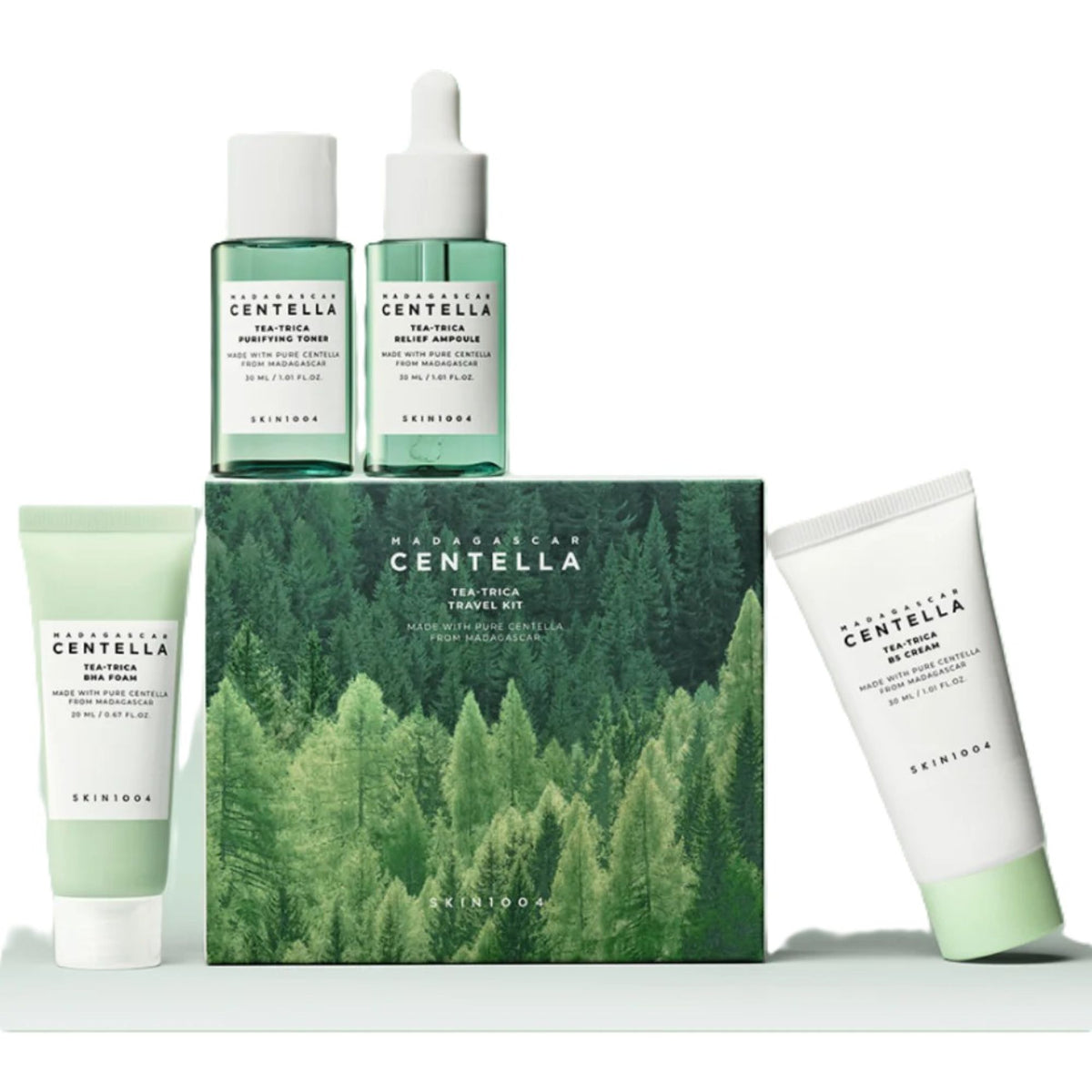SKIN1004 MADAGASCAR CENTELLA TEA-TRICA TRAVEL KIT