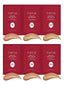 TIRTIR MASK FIT RED CUSHION 6 SHADE TRIAL KIT (33C, 33N, 33W, 34C, 34N, 34W) 1GX6EA