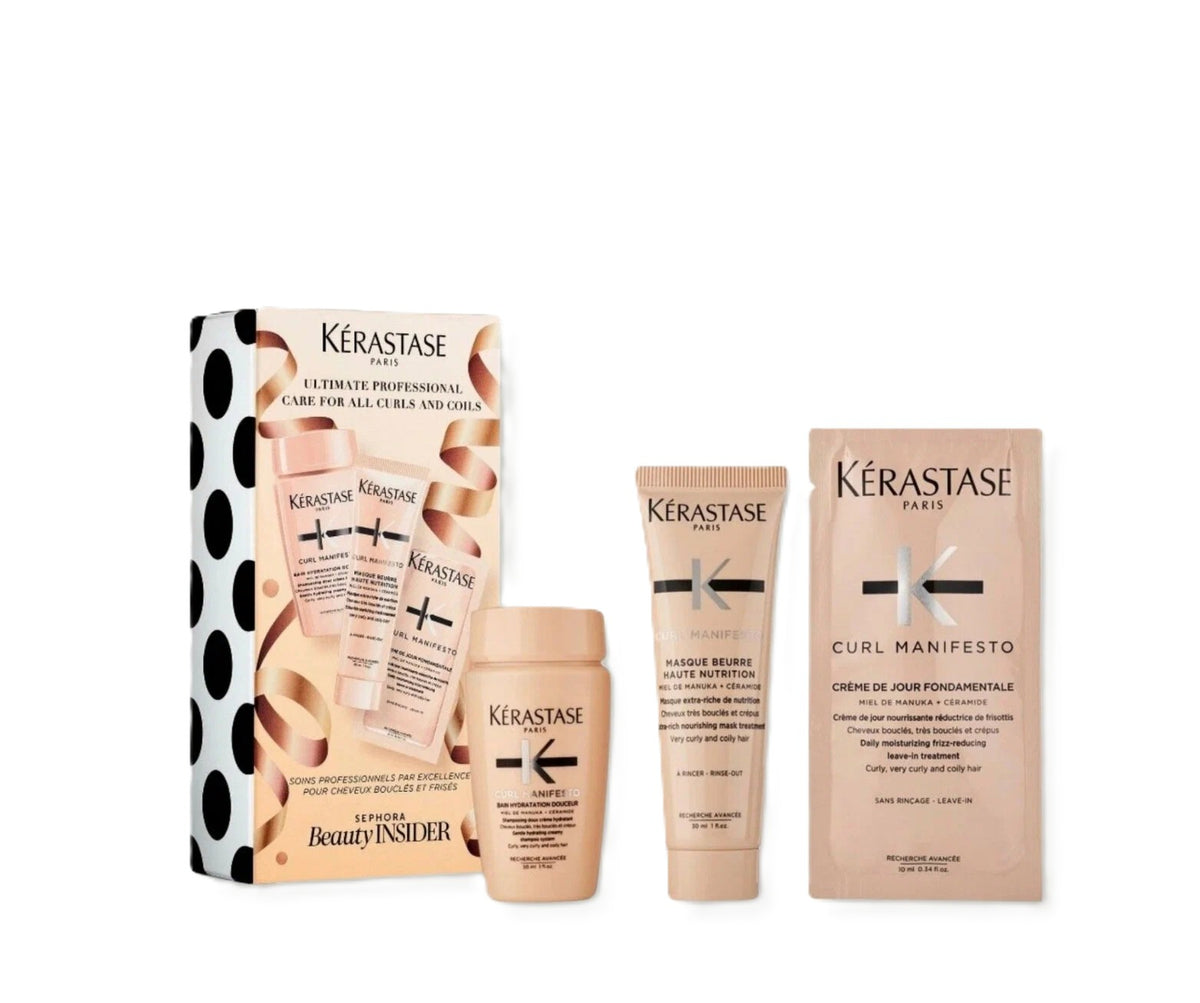 SEPHORA BEAUTY INSIDER KERASTASE PARIS ULTIMATE PROFESSIONAL CARE FOR ALL CURLS AND COILS