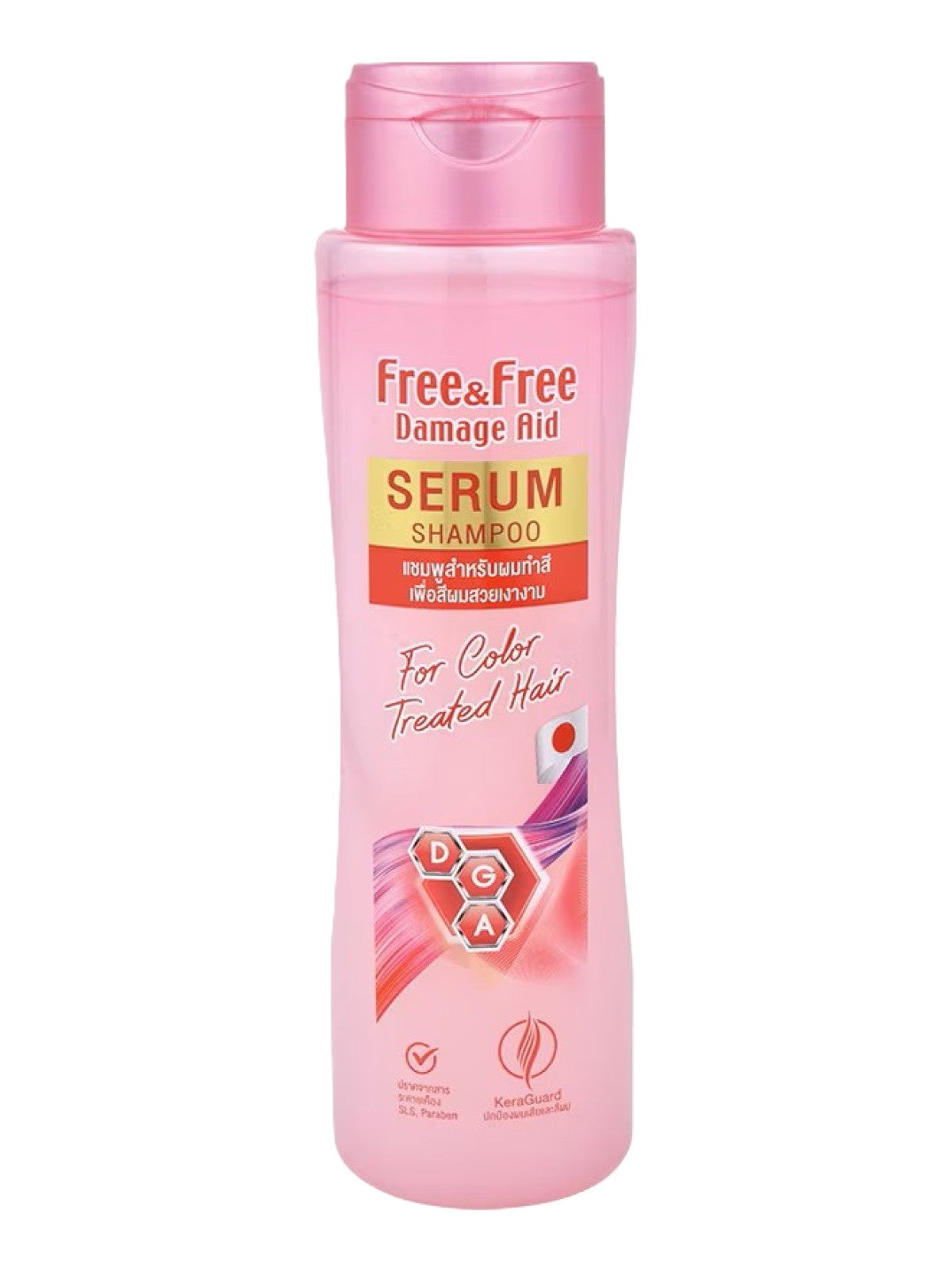 FREE&FREE DAMAGE AID SERUM SHAMPOO FOR COLOR TREATED HAIR