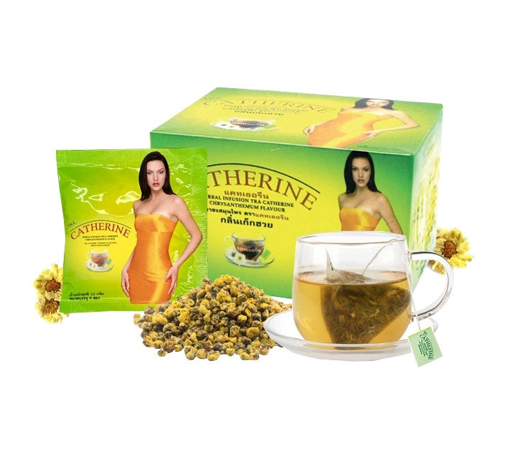CATHERINE HERBAL INFUSION TRA CATHERINE CHRYSANTHEMUM FLAVOUR 3GX4 SACHETSX8 PACKS