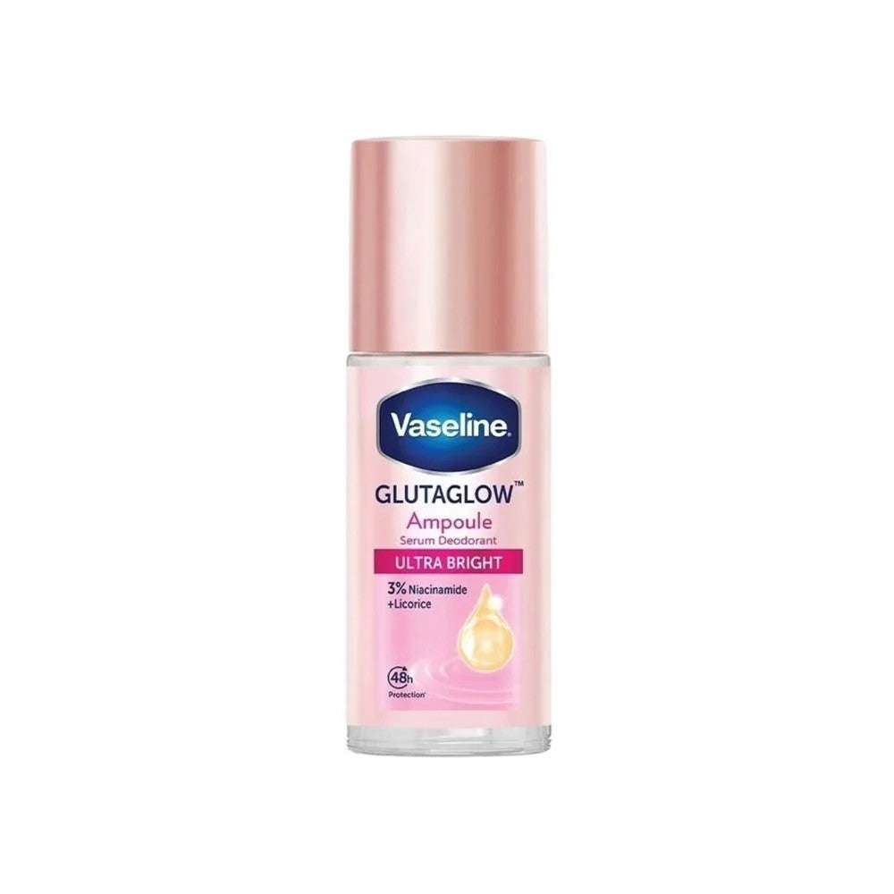 VASELINE - GLUTHAGLOW DEODORANT ROLL - ULTRA BRIGHT 45ML Main image