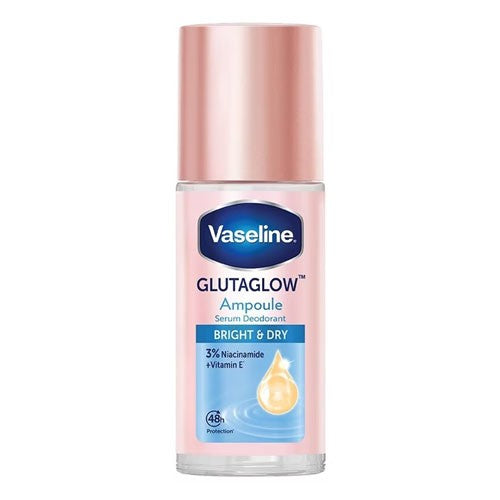 VASELINE - GLUTAGLOW DEODORANT ROLL - BRIGHT AND DRY 45G Main image