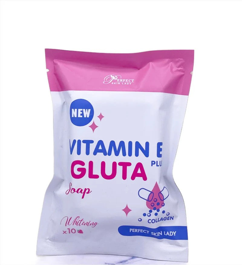 PERFECT SKIN LADY NEW VITAMIN E PLUSGLUTA SOAP 80G