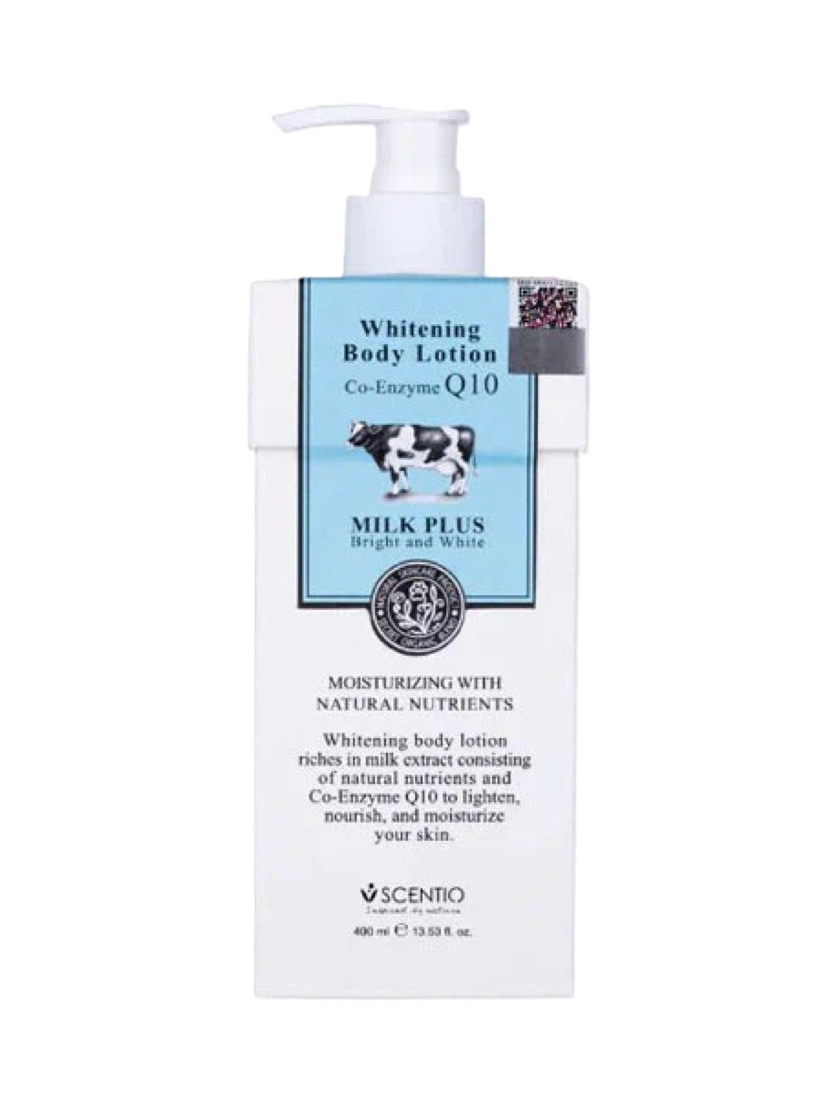 SCENTIO BEAUTY BUFFET MILK PLUS WHITENING BODY LOTION 400ML Main image