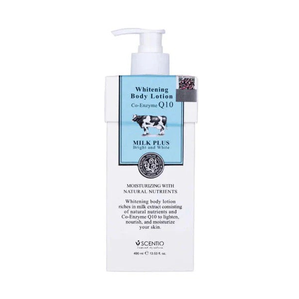 SCENTIO BEAUTY BUFFET MILK PLUS WHITENING BODY LOTION 400ML