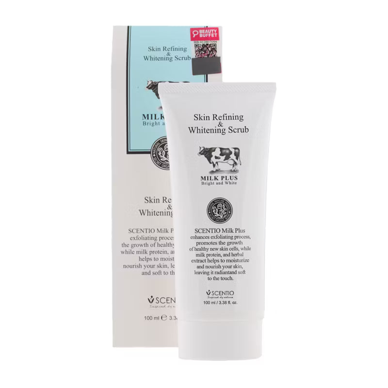 SCENTIO SKIN REFINING AND WHITENING SCRUB 100ML