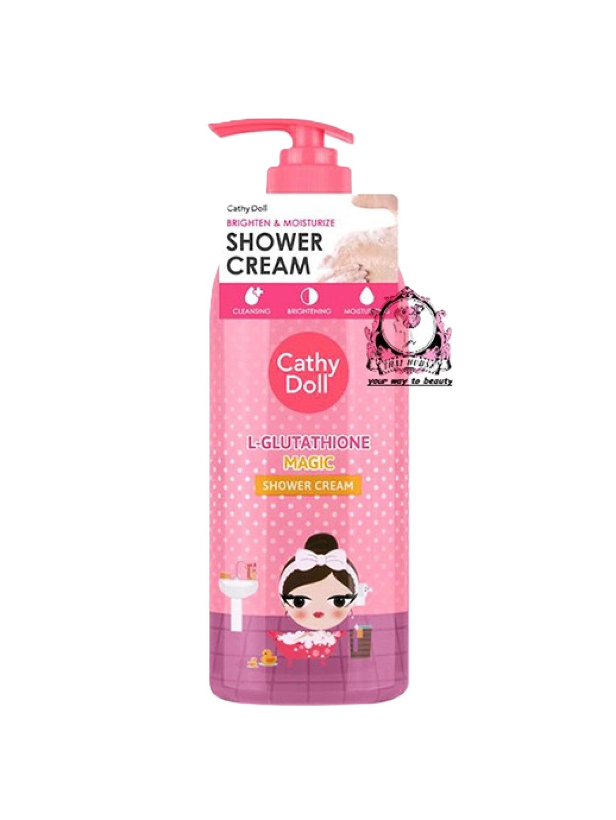 CATHY DOLL L-GLUTHATHIONE MAGIC SHOWER CREAM 500ML