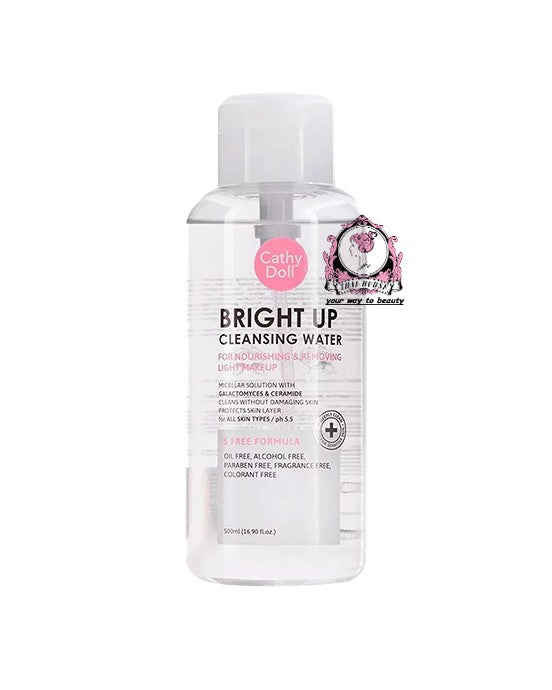 CATHY DOLL BRIGHT UP CLEANSING WATER 500 Ml
