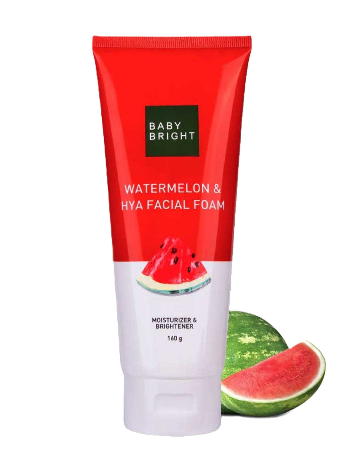BABY BRIGHT WATERMELON AND HYA FACIAL FOAM 160G