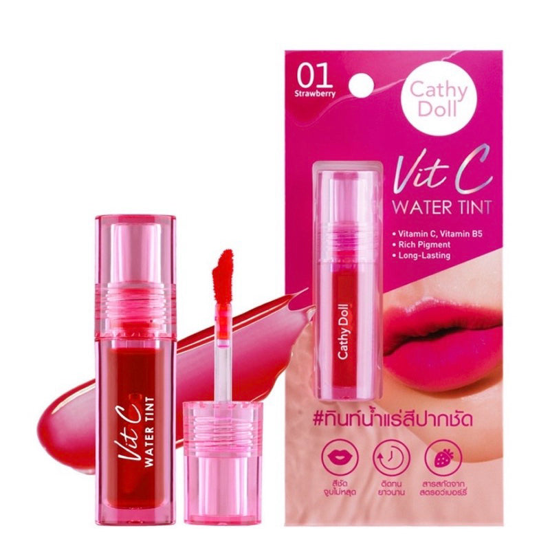 CATHY DOLL VIT C WATER TINT #01 STRAWBERRY 2.7G Main image