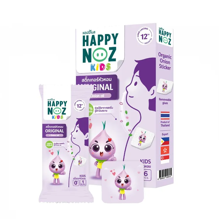 HAPPY NOZ KIDS ONION OIL 6PCS/1BOX