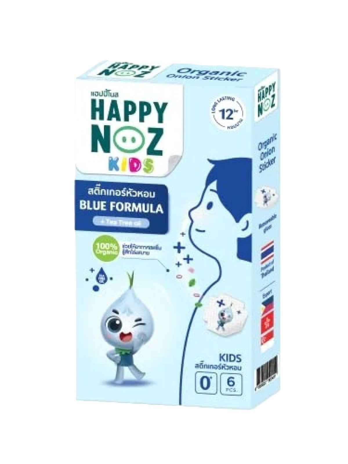 HAPPY NOZ KIDS TEA TREE OIL 6PCS