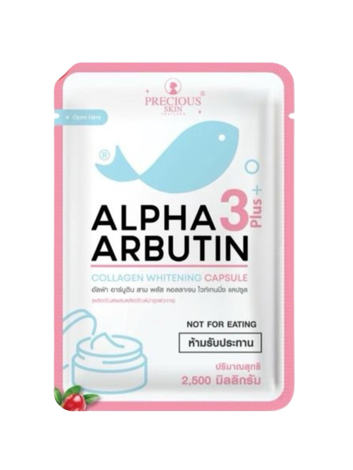 PRECIOUS SKIN THAILAND ALPHA ARBUTIN 3PLUS COLLAGEN WHITENING CAPSULE NOT FOR EATING 10PCS