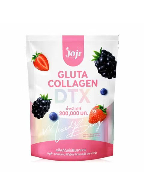 JOJI GLUTA COLLAGEN DTX PLUS MIXED BERRY DRINK MIX 10 SACHETS Main image