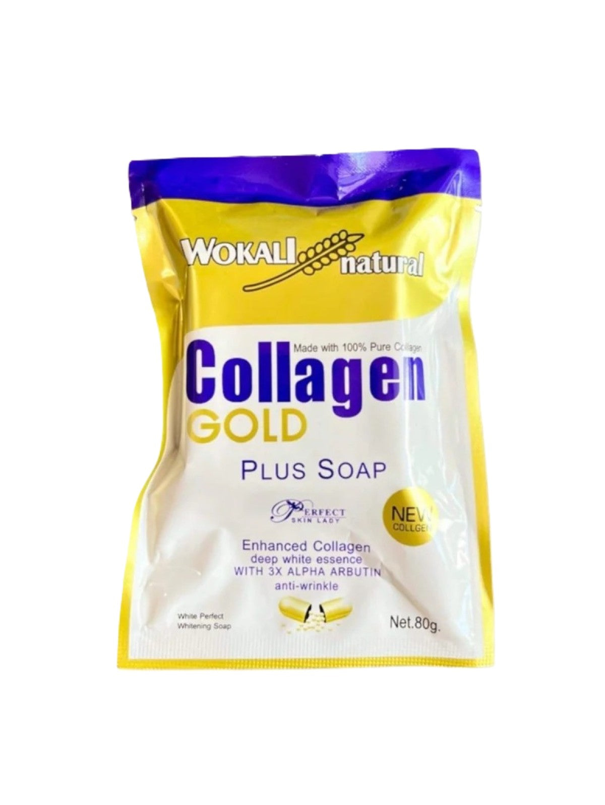 PERFECT SKIN LADY SNAIL GLUTA COLLAGEN GOLD 80G