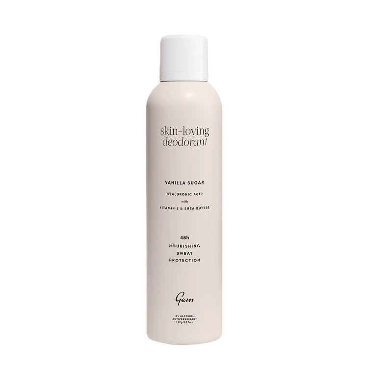 GEM SKIN-LOVING DEODORANT VANILLA SUGAR 48H NOURISHING SWEAT PROTECTION 207ML
