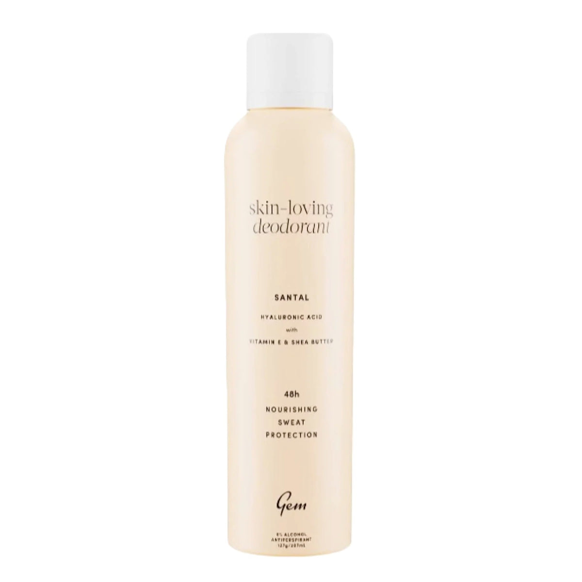GEM SKIN-LOVING DEODORANT SANTAL 48H NOURISHING SWEAT PROTECTION 207ML Main image