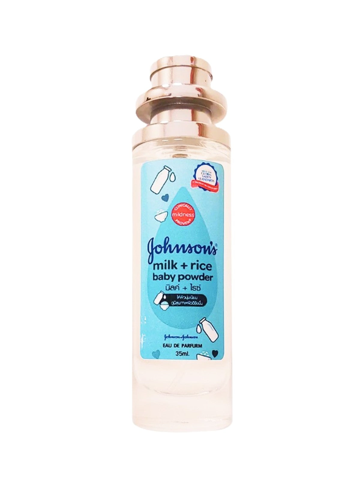JOHNSON'S MILK + RICE BABY POWDER 35ML