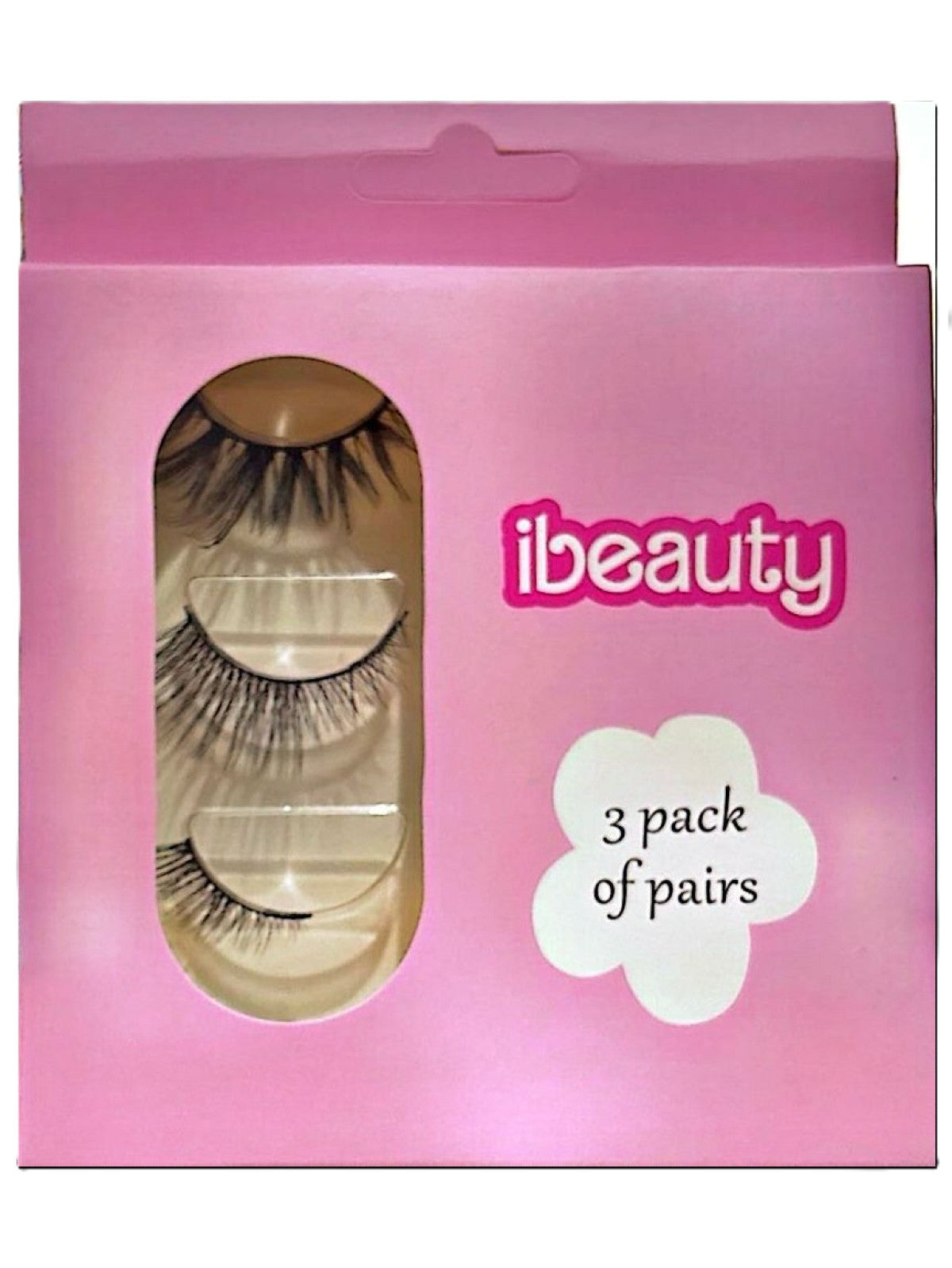 IBEAUTY 3 PAIRS OF EYE LASHES, SUN LASHES , MOON LASHES AND SIDE LASHES