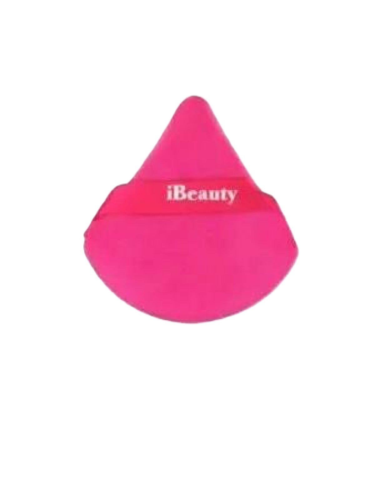 IBEAUTY TRIANGLE POWDER PUFF FACE MAKEUP SPONGE, SOFT VELVET TRIANGULAR DESIGN MAKEUP POWDER PUFFS, FOR LOOSE POWDER BODY POWDER COSMETIC FOUNDATION BEAUTY SPONGE - PINK