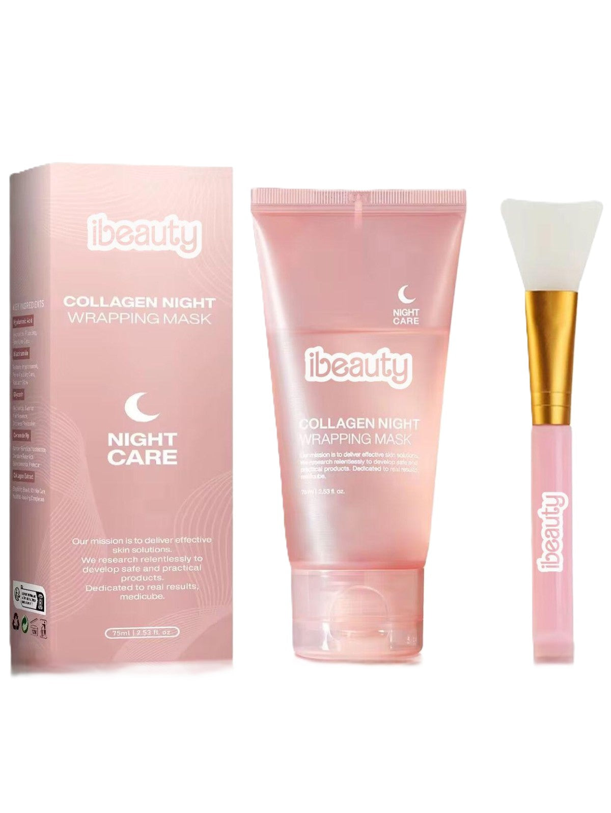 IBEAUTY COLLAGEN NIGHT WRAPPING MASK 75ML Main image