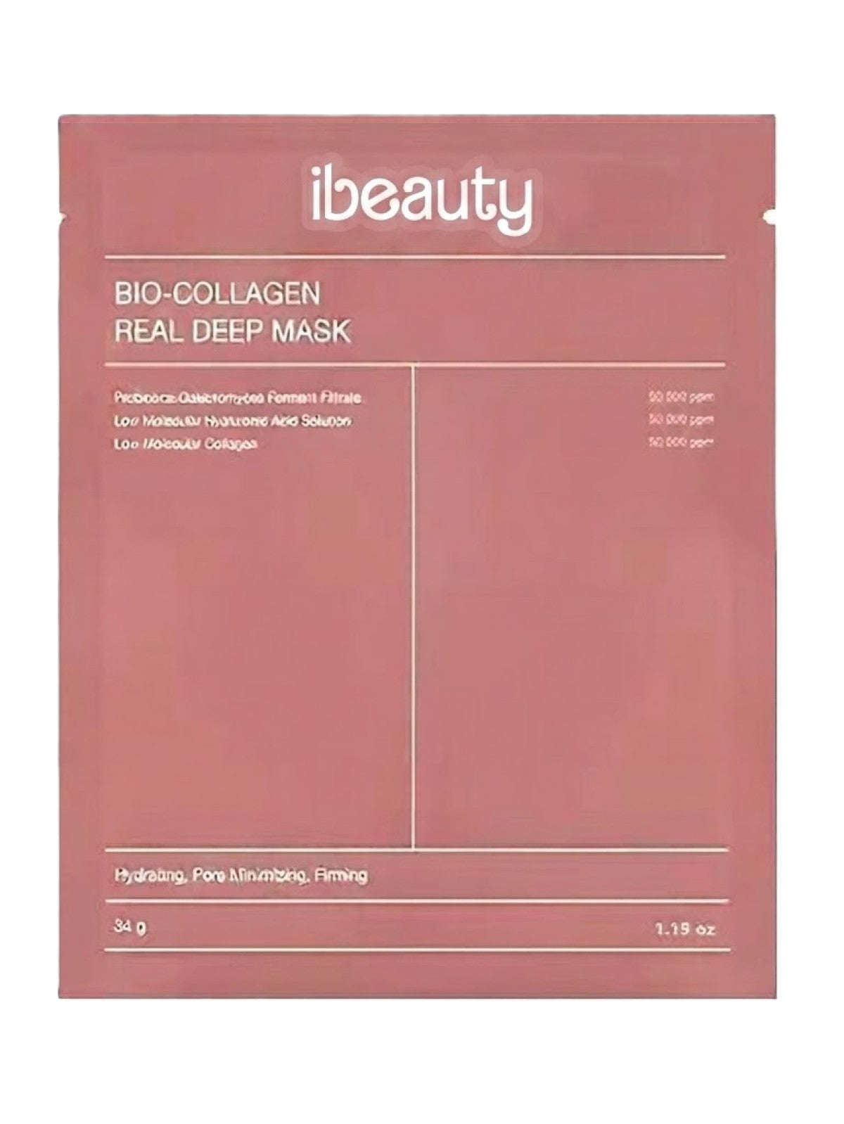 IBEAUTY BIO-COLLAGEN REAL DEEP MASK 1 PC Main image