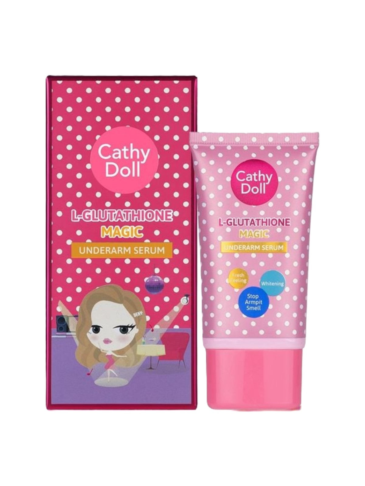 CATHY DOLL L-GLUTATHIONE MAGIC UNDERARM SERUM 50G