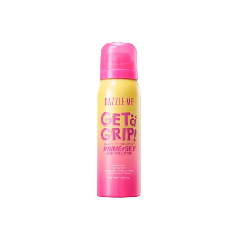 DAZZLE ME GET A GRIP MAKEUP SETTING SPRAY PRIME+SET ANTI-POLLUTION 50ML