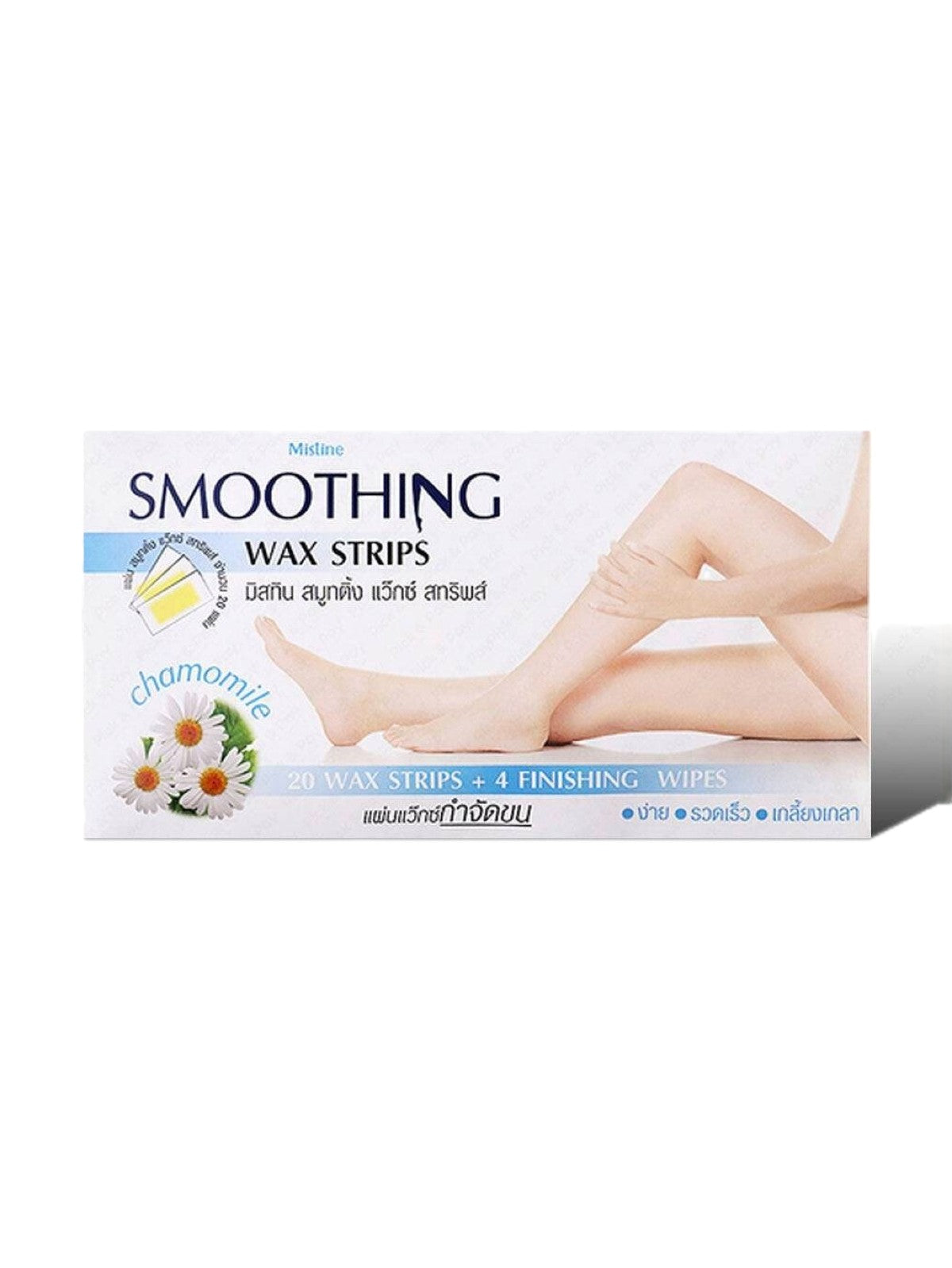 MISTINE SMOOTHING WAX STRIPS + 4 FINISHING WIPES Main image
