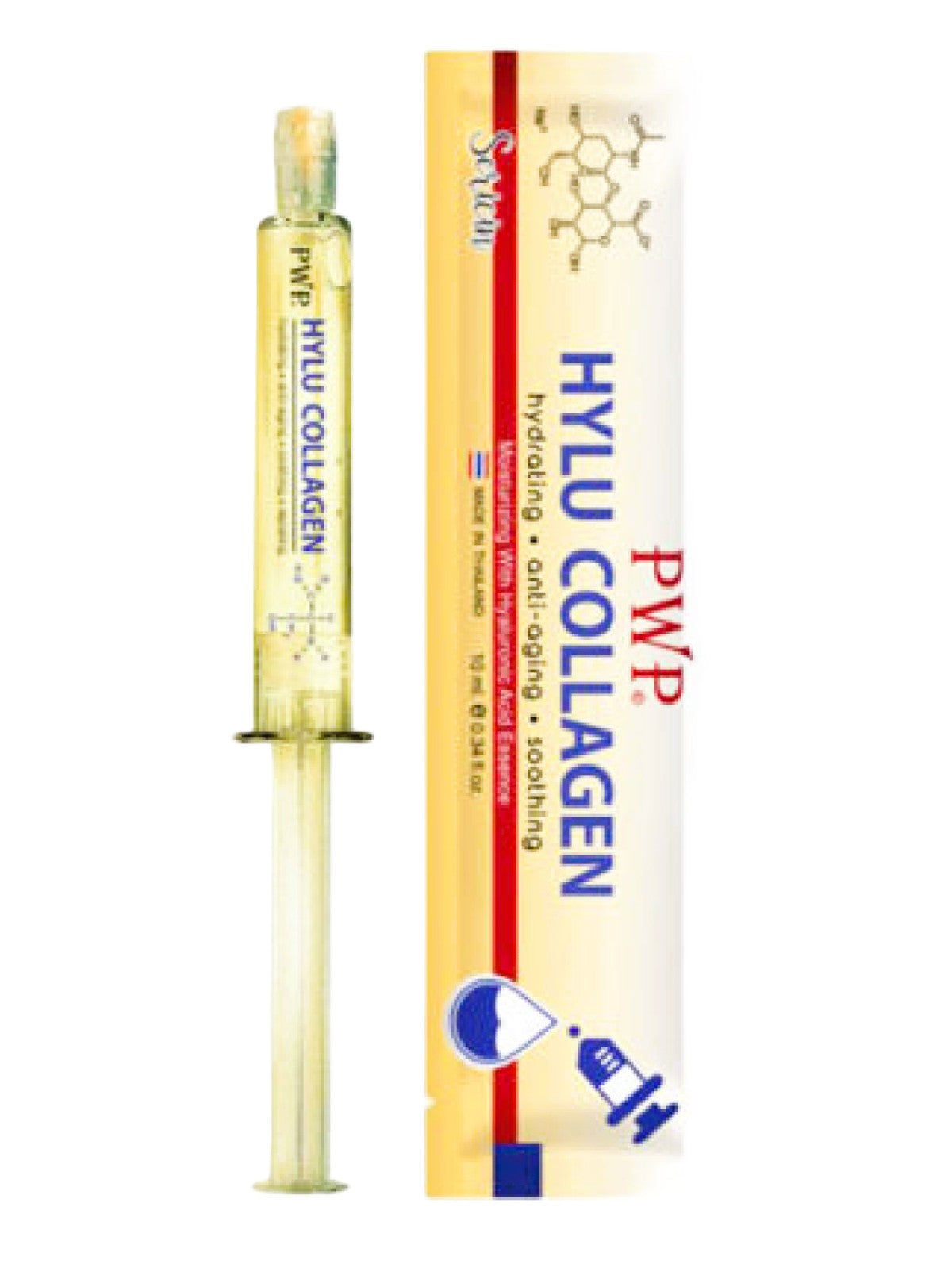 PWP HYLU COLLAGEN MOISTURIZING WITH HYALURONIC ACID ESSENCE 10ML Main image