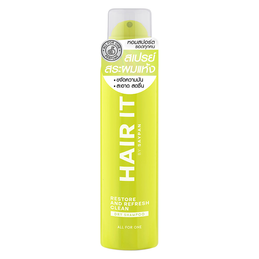 HAIR IT BY SAYPAN RESTORE AND REFRESH CLEAN DRY SHAMPOO ALL FOR ONE 150ML