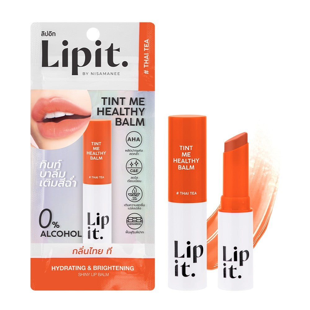 LIPIT. TINT ME HEALTHY LIP BALM #03 THAI TEA 3G