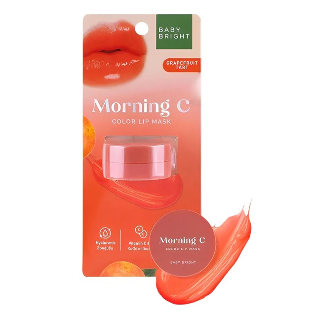 BABY BRIGHT MORNING C COLOR LIP MASK GRAPEFRUIT TART 3.8G Main image